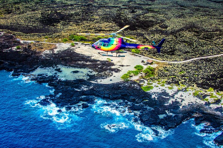 Kona Coast Hualalai Volcano-60Min Helicopter Tour-Door Off or On - photo
