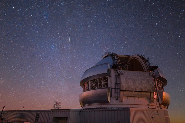 Observatory dome at twilight